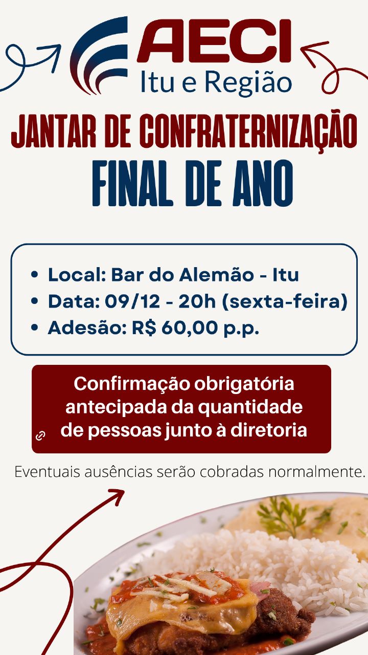 Jantar de Confraternização