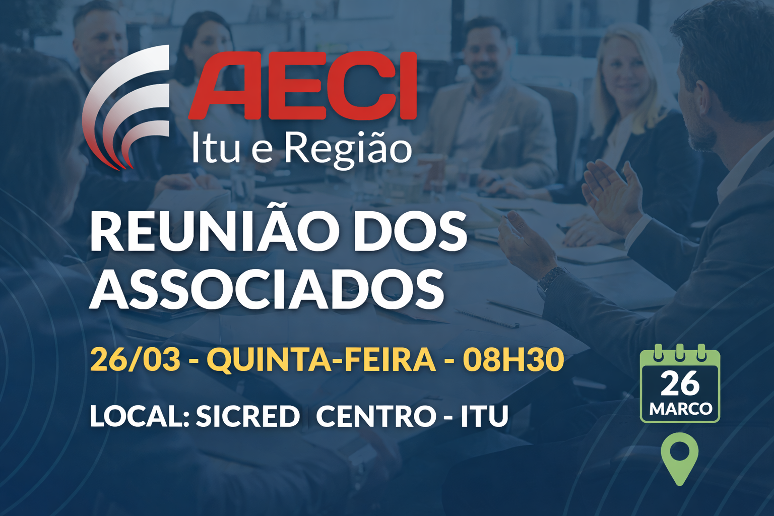 Reunião Mensal dos Associados